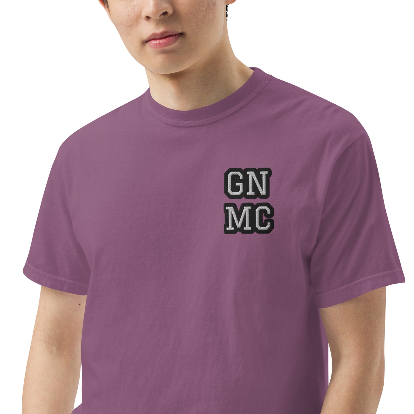 GNMC Unisex garment-dyed heavyweight t-shirt