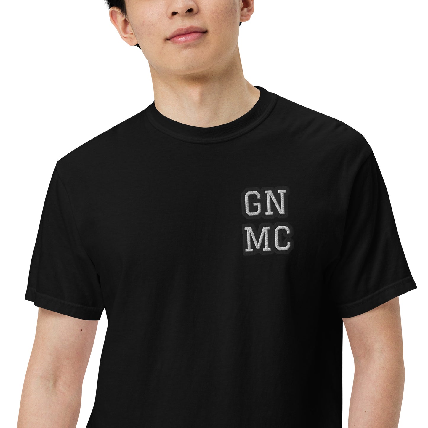 GNMC Unisex garment-dyed heavyweight t-shirt