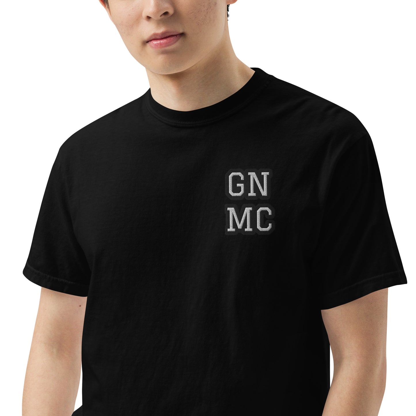 GNMC Unisex garment-dyed heavyweight t-shirt