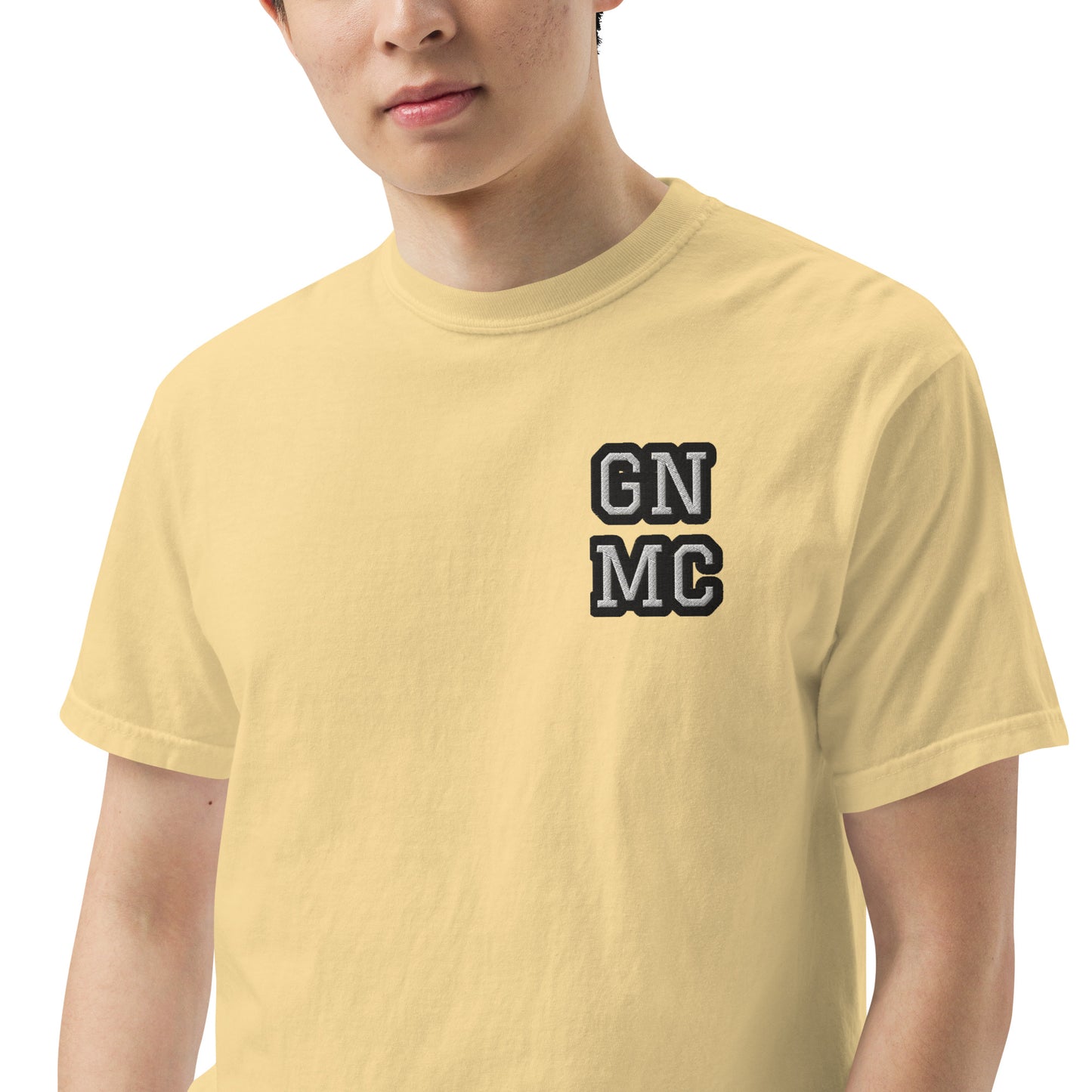 GNMC Unisex garment-dyed heavyweight t-shirt