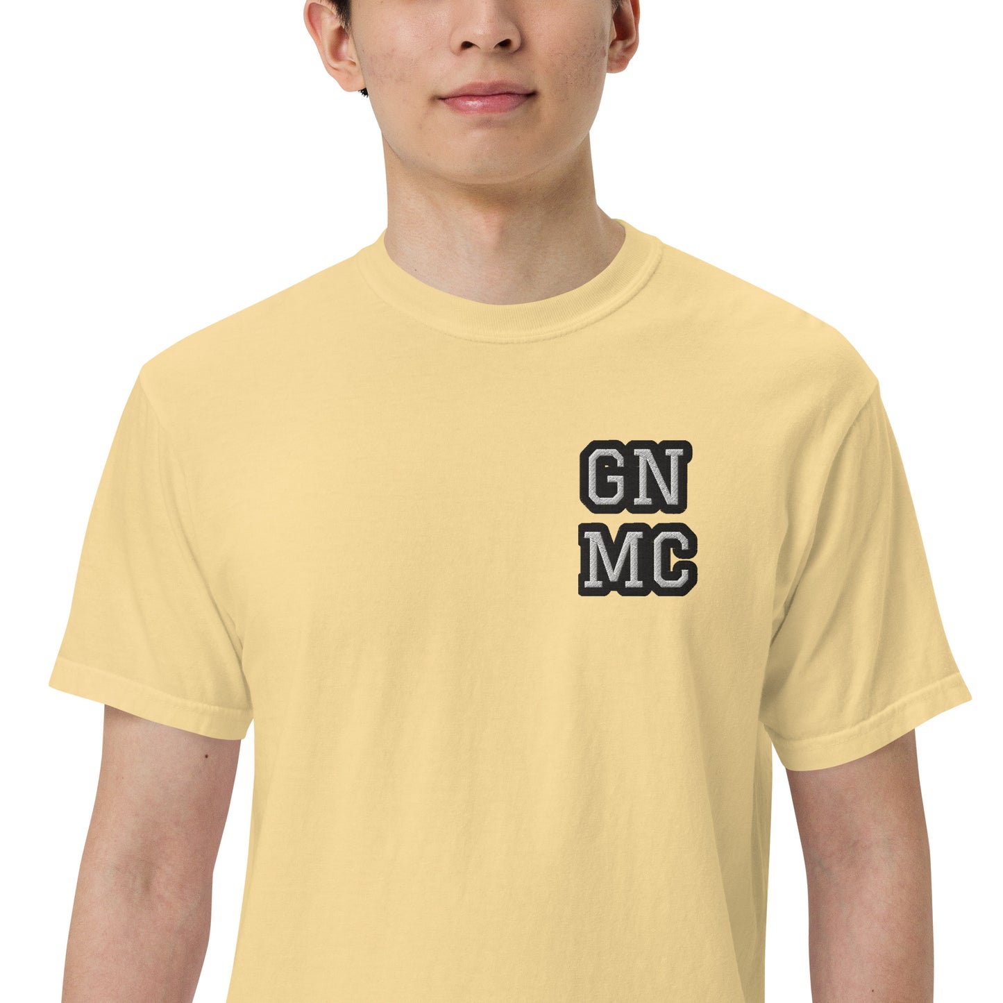 GNMC Unisex garment-dyed heavyweight t-shirt