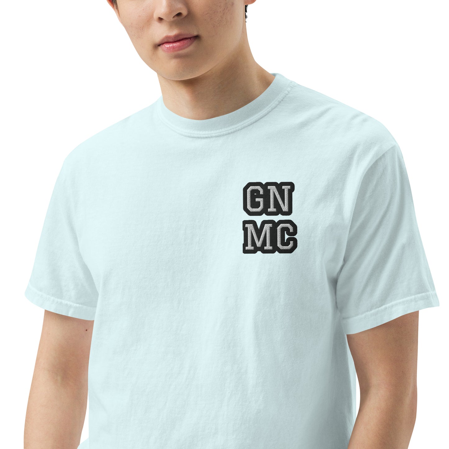 GNMC Unisex garment-dyed heavyweight t-shirt