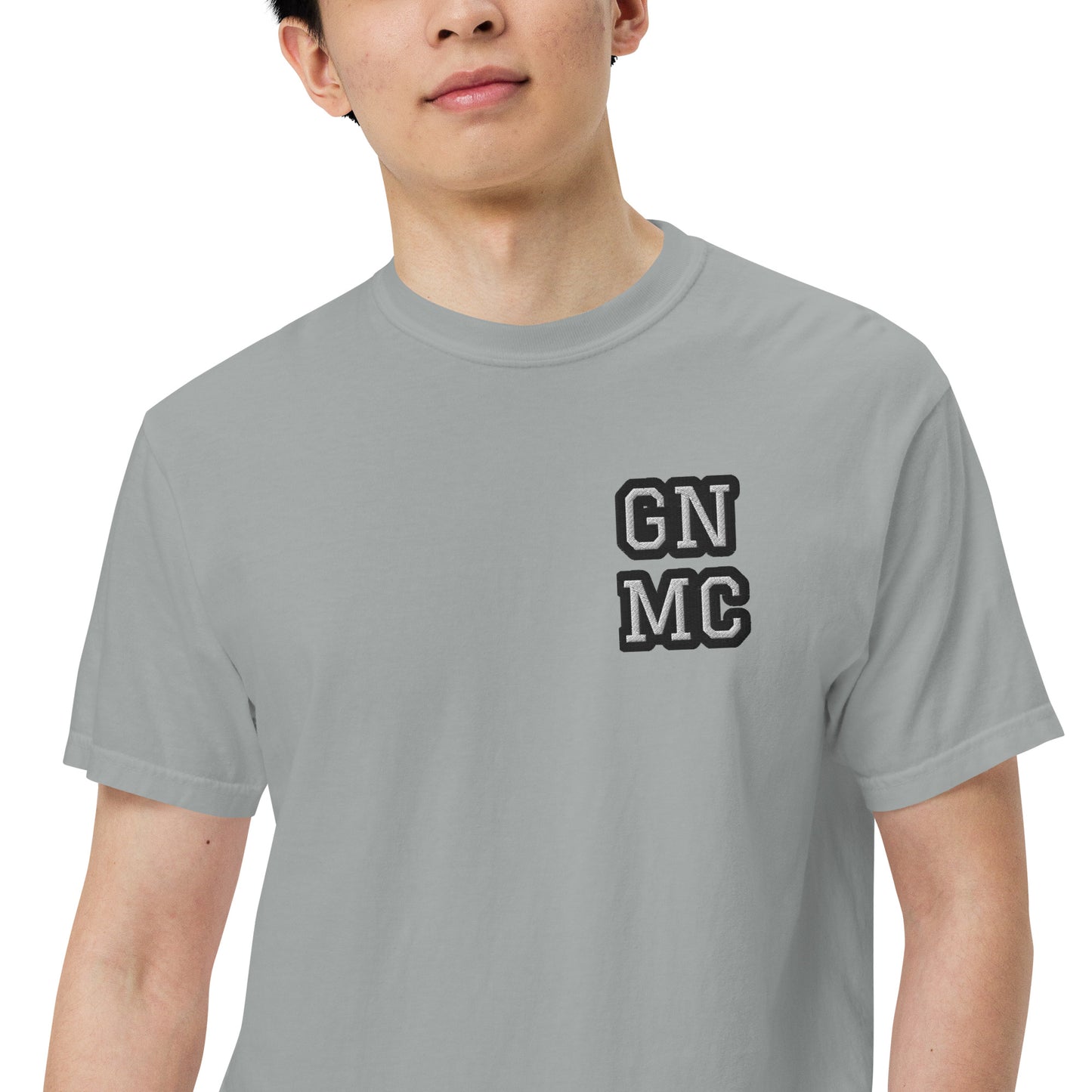 GNMC Unisex garment-dyed heavyweight t-shirt