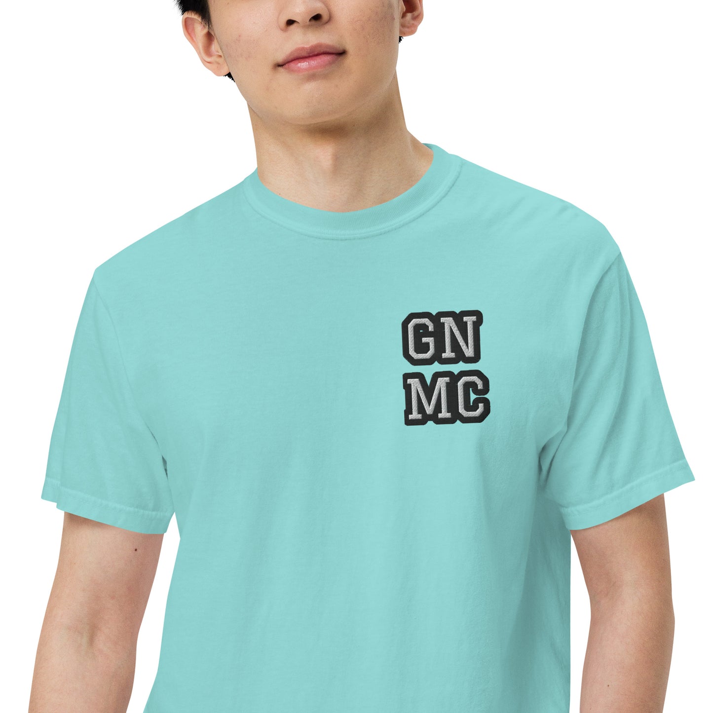 GNMC Unisex garment-dyed heavyweight t-shirt