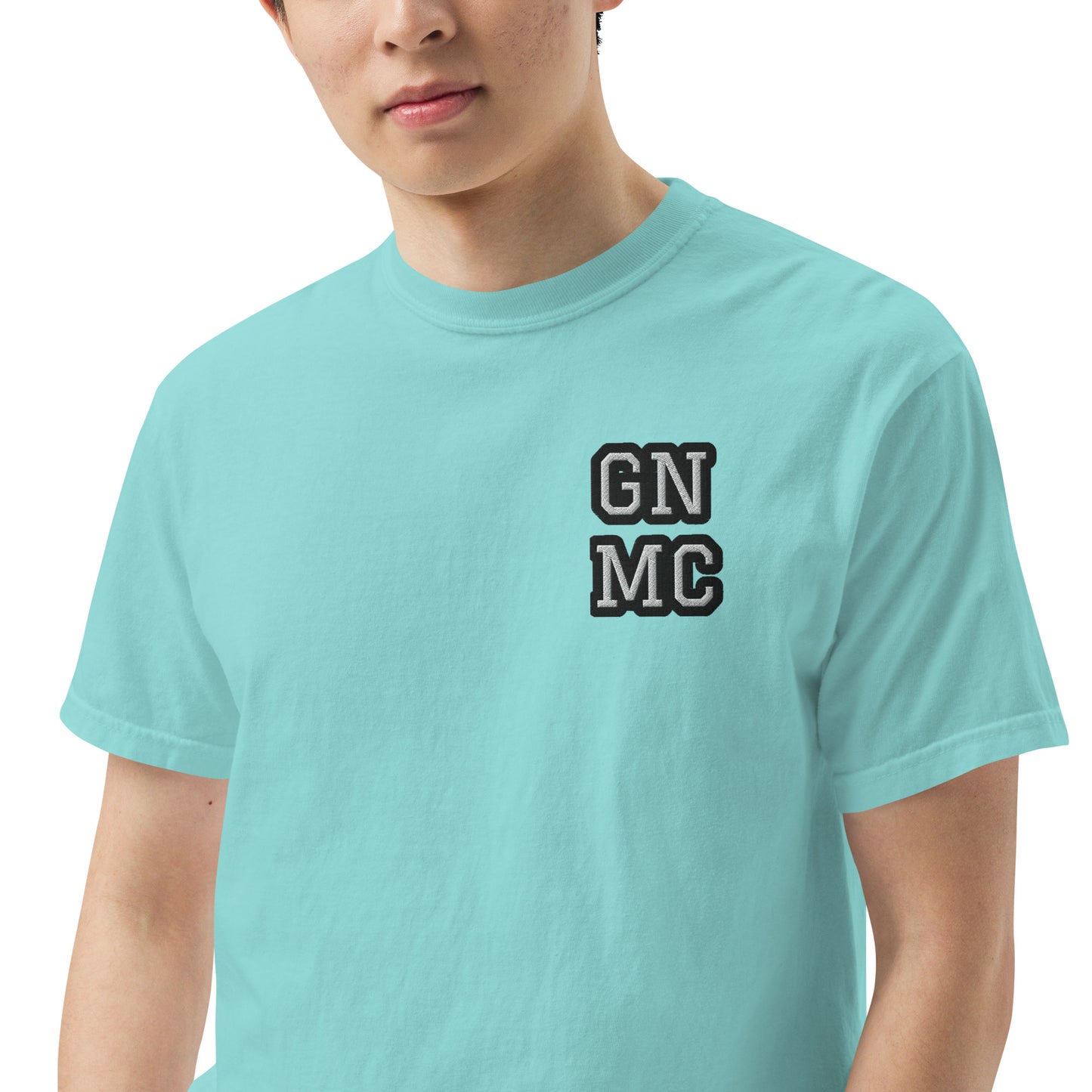 GNMC Unisex garment-dyed heavyweight t-shirt