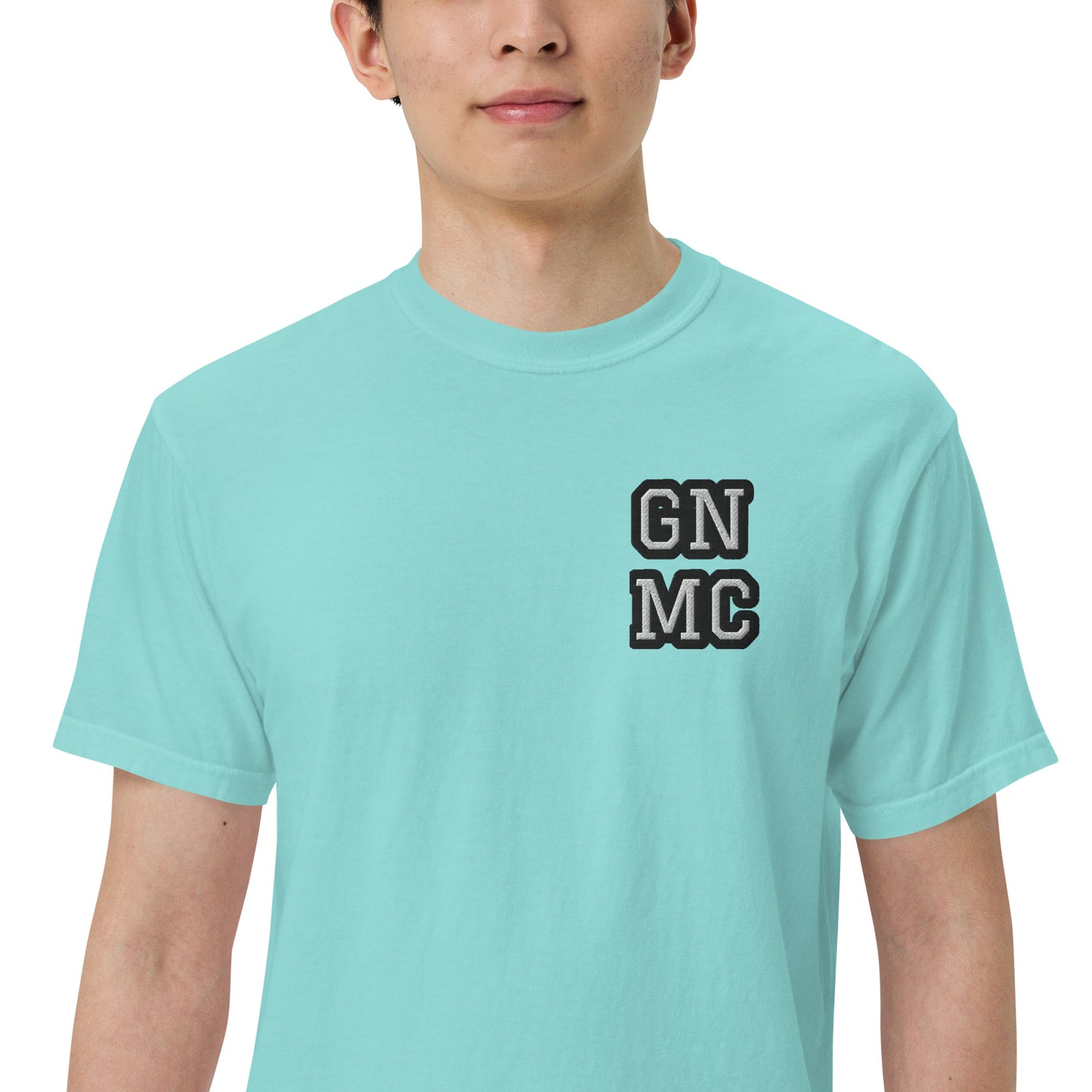 GNMC Unisex garment-dyed heavyweight t-shirt