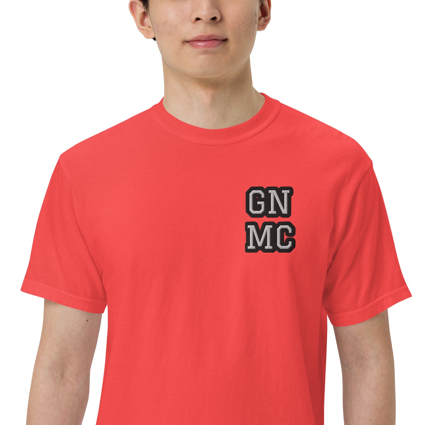 GNMC Unisex garment-dyed heavyweight t-shirt