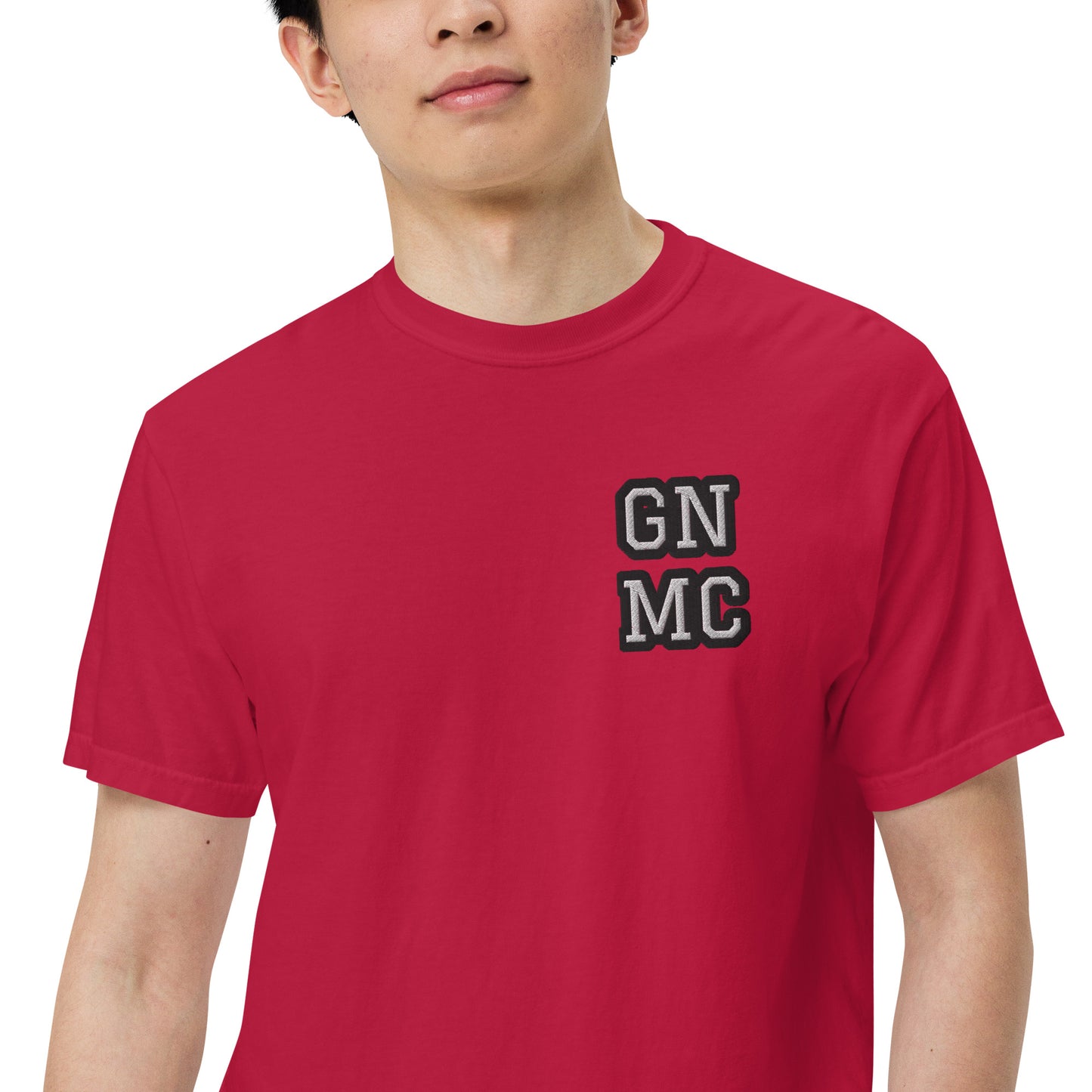 GNMC Unisex garment-dyed heavyweight t-shirt