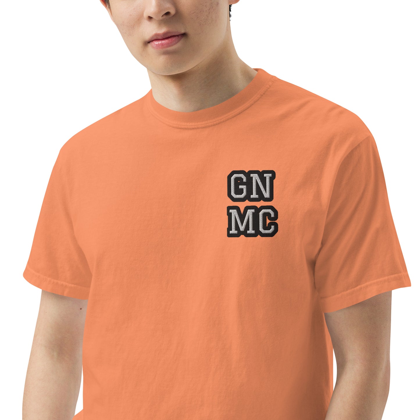 GNMC Unisex garment-dyed heavyweight t-shirt