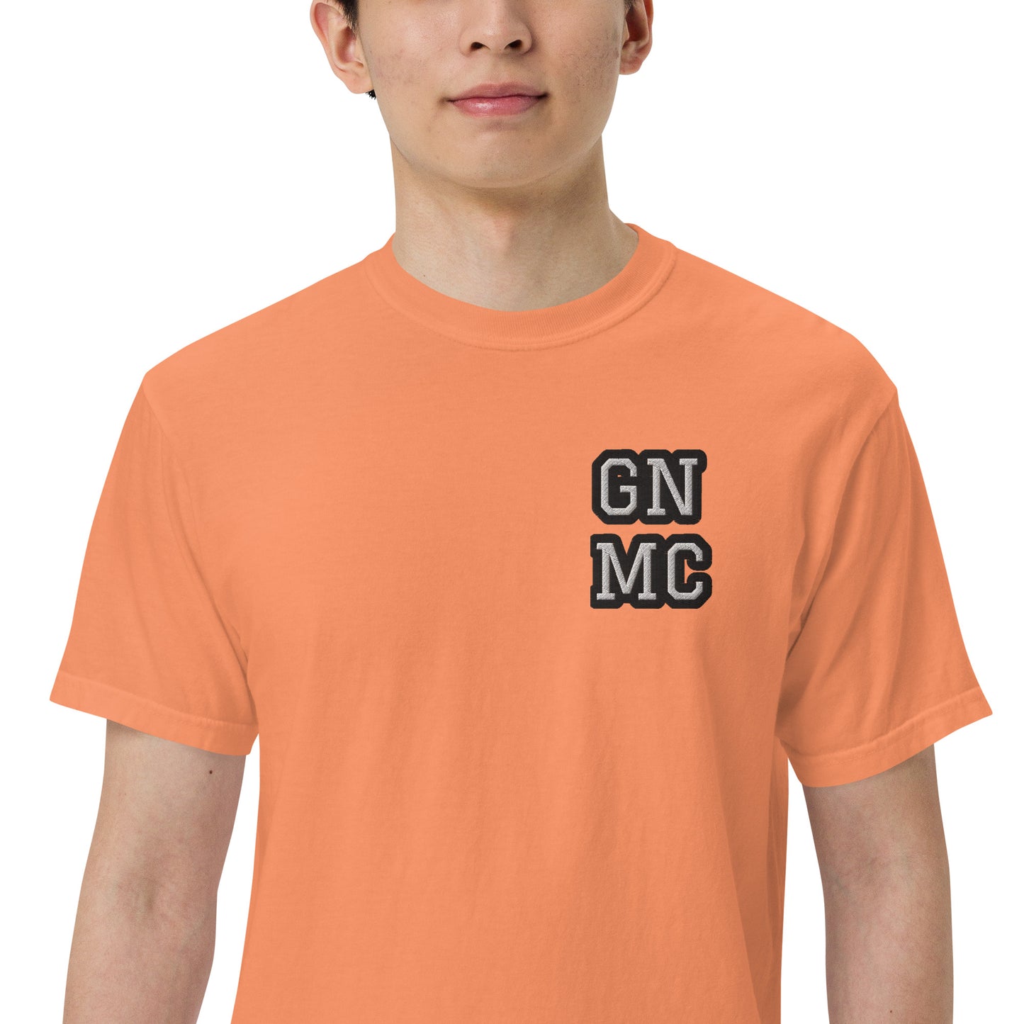 GNMC Unisex garment-dyed heavyweight t-shirt