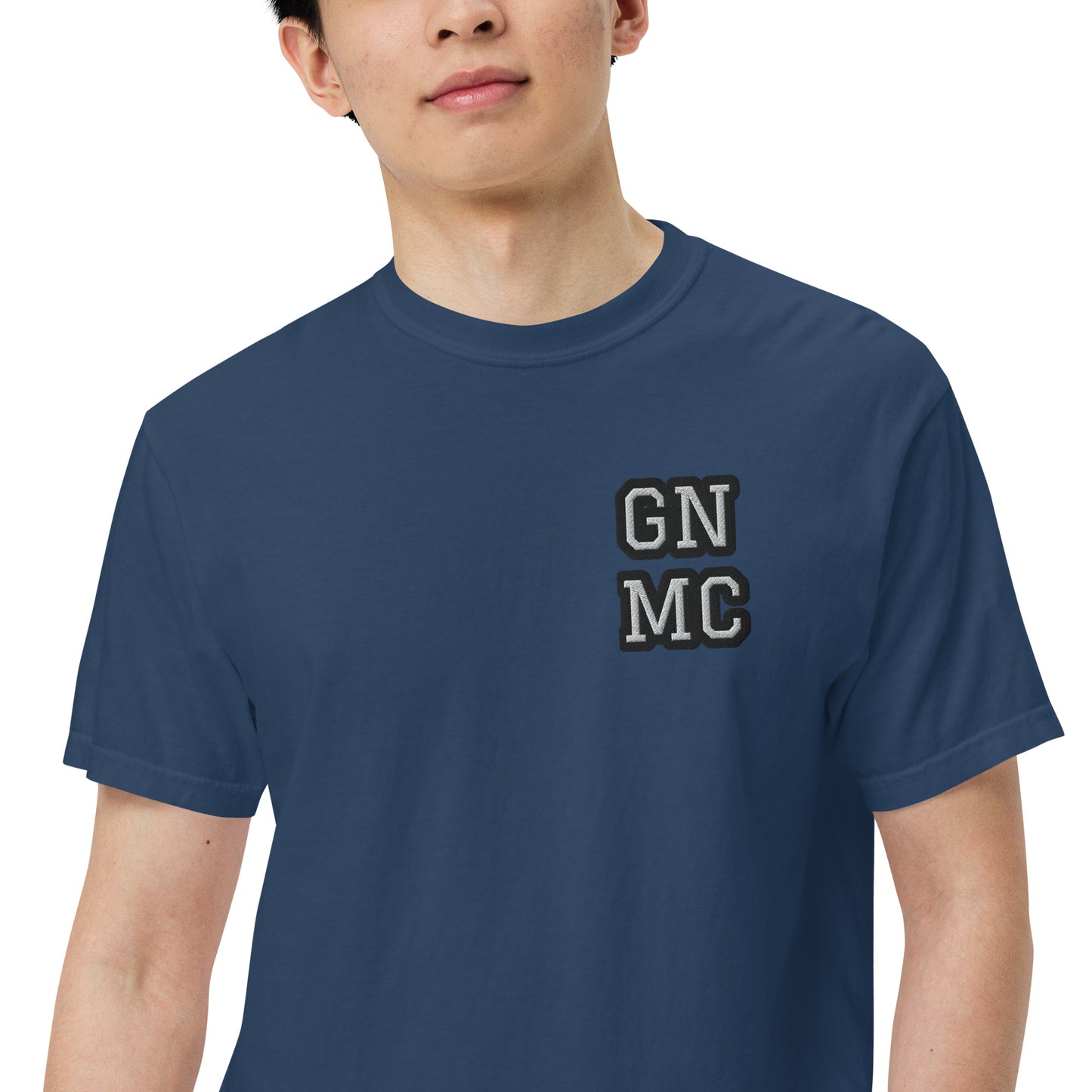 GNMC Unisex garment-dyed heavyweight t-shirt