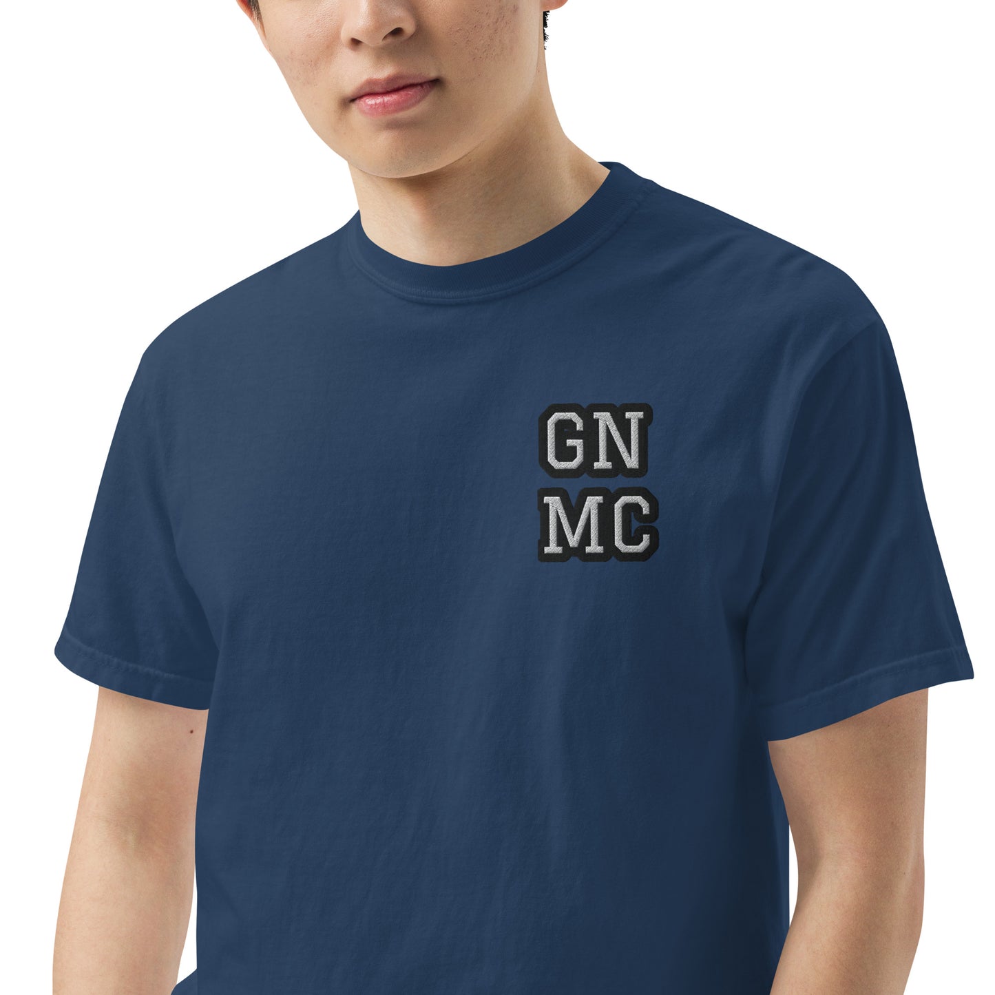 GNMC Unisex garment-dyed heavyweight t-shirt