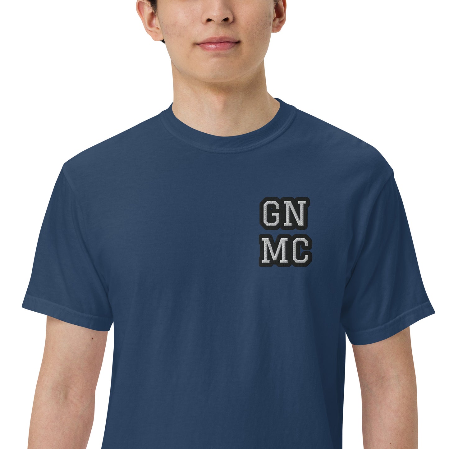 GNMC Unisex garment-dyed heavyweight t-shirt