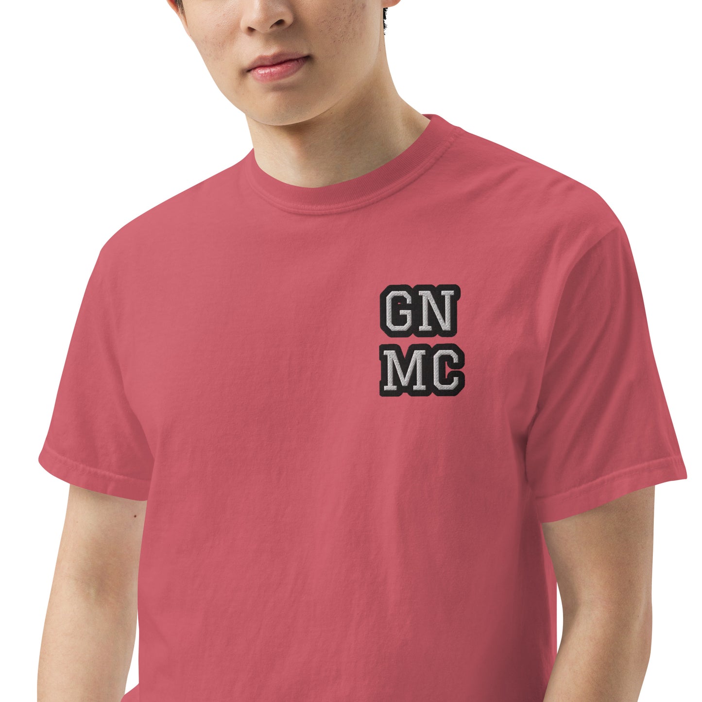 GNMC Unisex garment-dyed heavyweight t-shirt