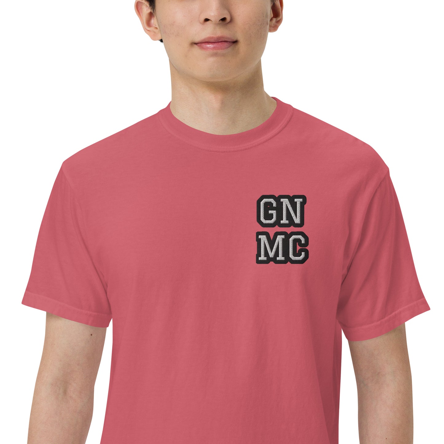 GNMC Unisex garment-dyed heavyweight t-shirt